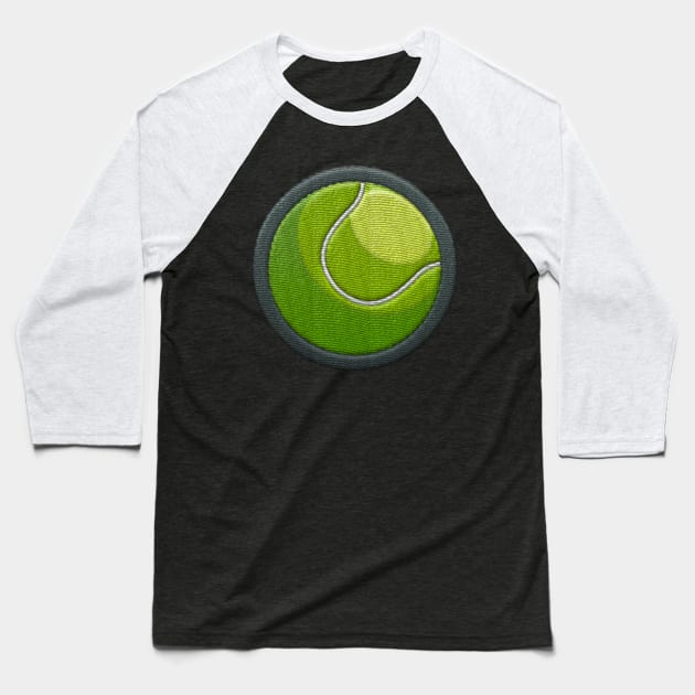 Tennis Ball Baseball T-Shirt by aaallsmiles